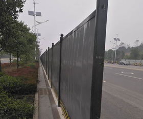 萍鄉與江蘇施工圍欄報價對比及景豐建筑標化在交通公共管理標牌制造中的角色
